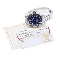 Omega — Omega Seamaster 300 2255.80 41mm SS Blue #C6057 — Watch — resale
