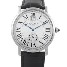 Cartier — Cartier Rotonde de Grand Date White Gold W1550751 — Watch — resale