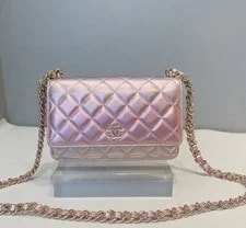 Chanel — Chanel Classic Crossbody Flap Wallet on Chain WOC Auth — Handbag — resale