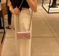 Chanel Classic Crossbody Flap Wallet on Chain WOC Auth 2