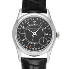 Patek Philippe Calatrava 6000G-001 Black Automatic #W106 2