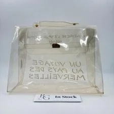 Hermes Kelly Clear Beach Ouvenir DE L'exposition 2