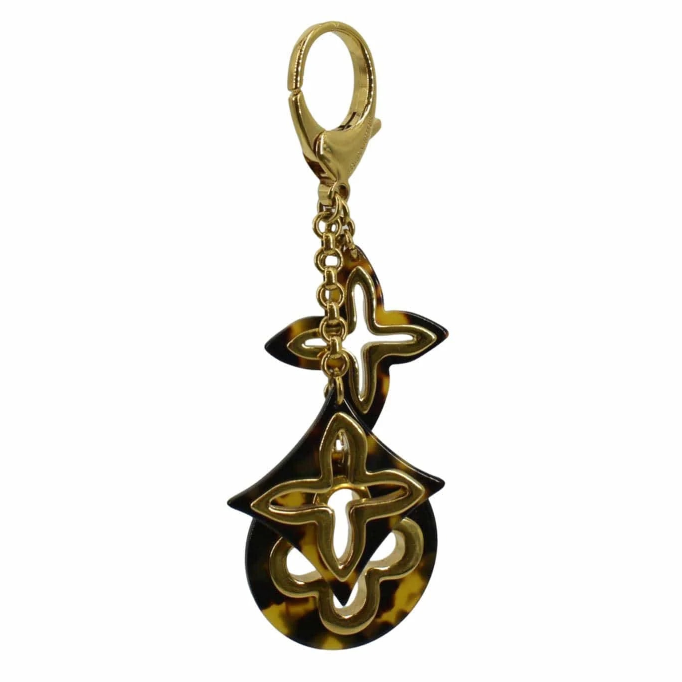 Louis Vuitton Tortoise Resin Insolence Bag Charm 2