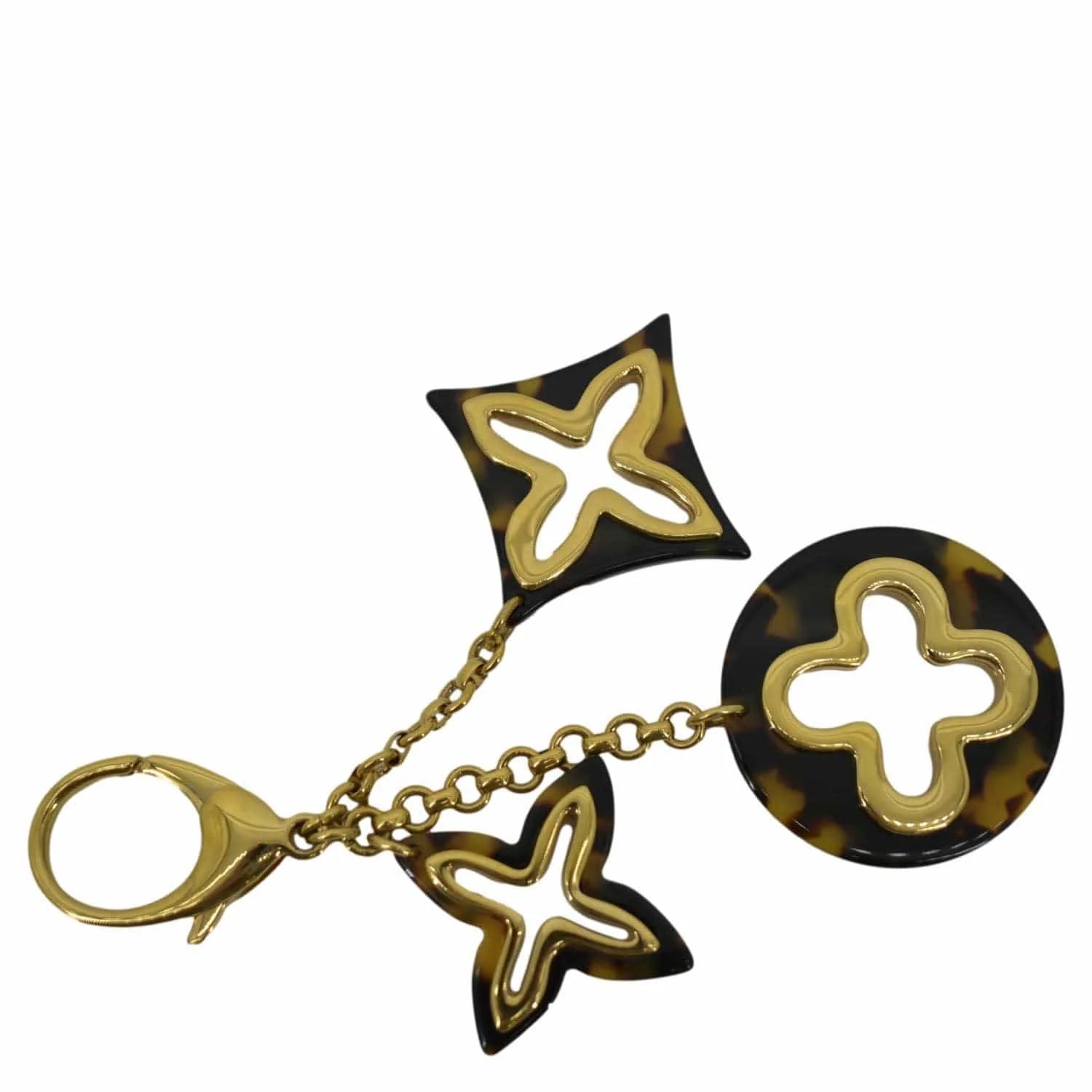 Louis Vuitton Tortoise Resin Insolence Bag Charm 4