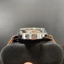 Panerai 663 1950 Limited Edition PAM00663 Steel Saphire Caseback on Leather 2