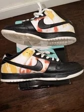 Nike SB Dunk Low Raygun Tie-Dye Size 12 BQ6832-001 Used With Box 4