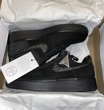 Nike — Size 10 Nike Air Force 1 Low Ja Morant Swarovski Crystals IQ9772-001 — Sneaker — resale