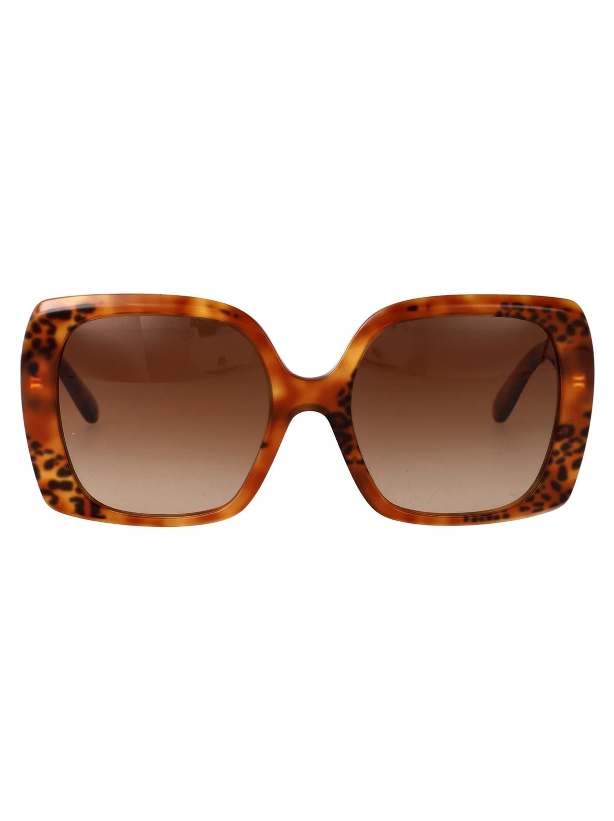 Dolce & Gabbana — Dolce & Gabbana 0dg4475 Leopard Acetate Square Sunglasses — — Accessory — resale