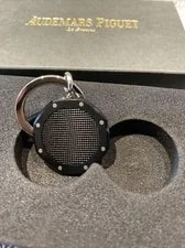 Audemars Piguet Royal Oak Key Chain Ring Boutique VIP Gift Black PVD 4
