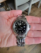TAG Heuer WT1115.BA0551 Link Series Black Silver Diamonds 4