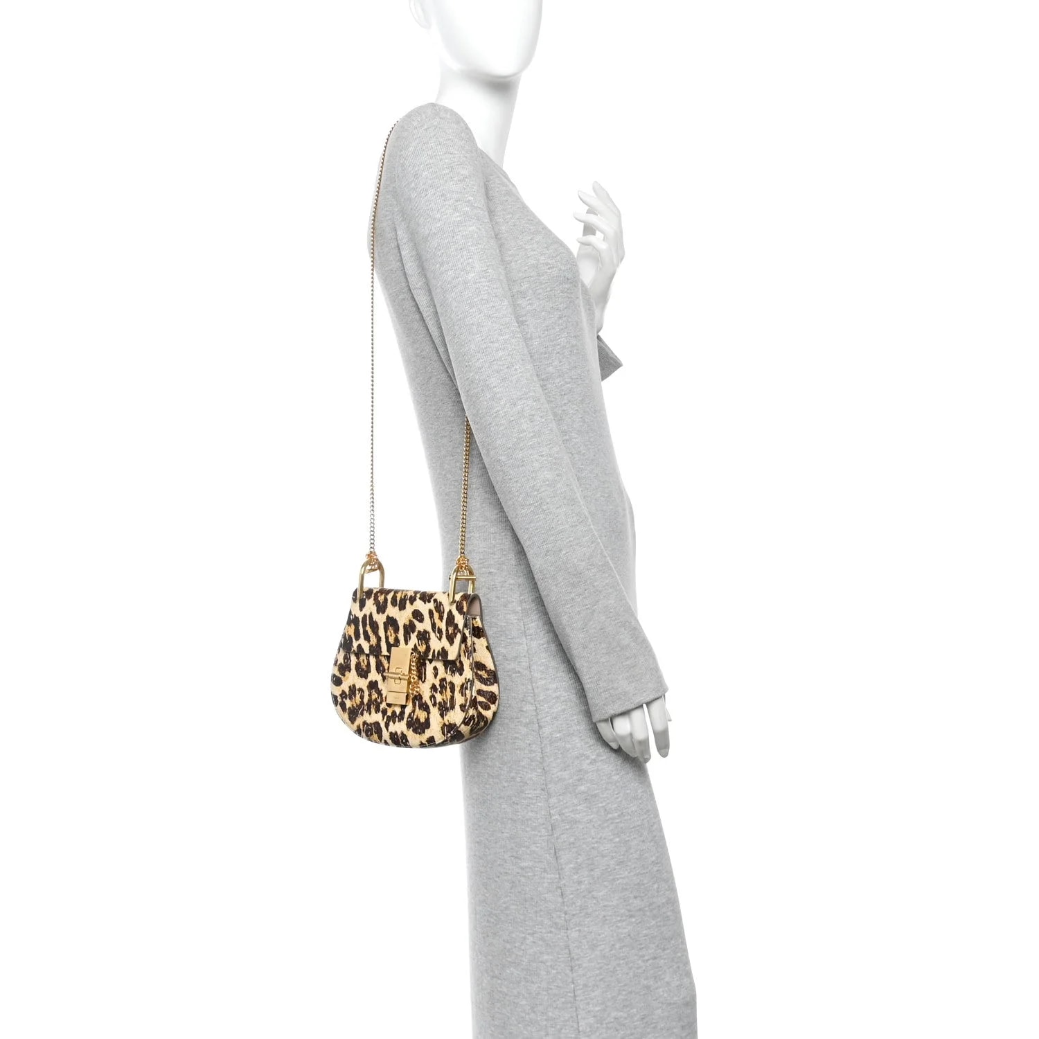 Leopard Print Mini Drew 2