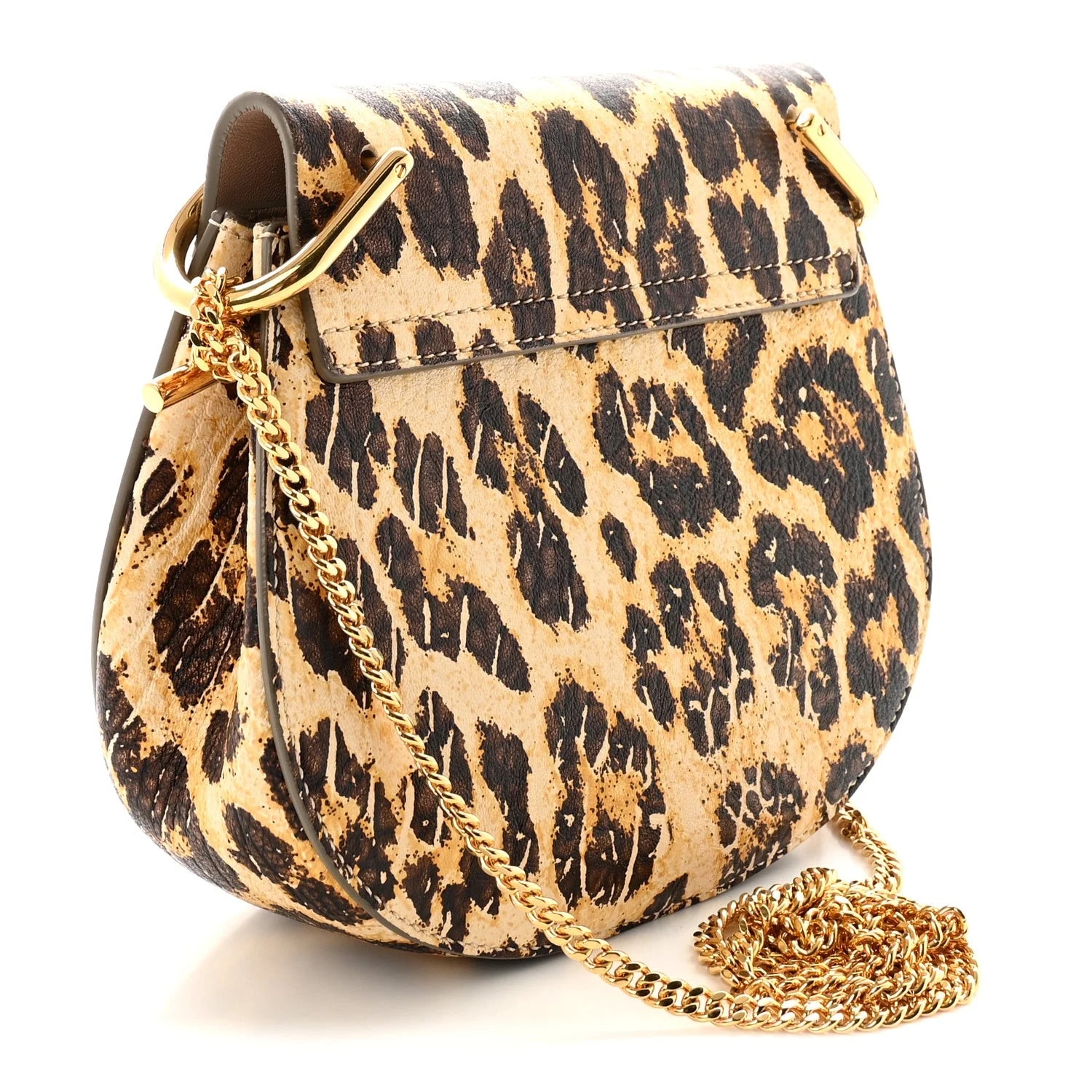 Leopard Print Mini Drew 3