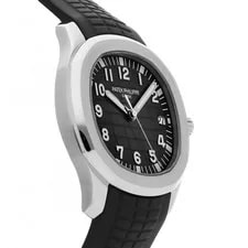 Patek Philippe Aquanaut Date Auto Steel 40mm Strap Black Dial 5167A-001 3