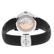 Patek Philippe Aquanaut Date Auto Steel 40mm Strap Black Dial 5167A-001 4
