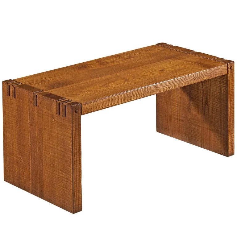Giuseppe Rivadossi — Giuseppe Rivadossi Hand-Carved Coffee in Oak — Furniture — resale