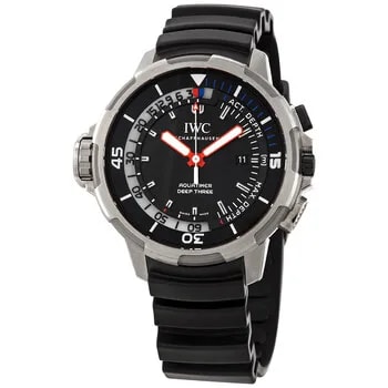 IWC — Aquatimer Deep Three Automatic Black Dial IW355701 — Watch — resale