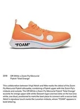 Off-White — 2018 Off-White X Zoom Fly Mercurial 'Total ' — Sneaker — resale