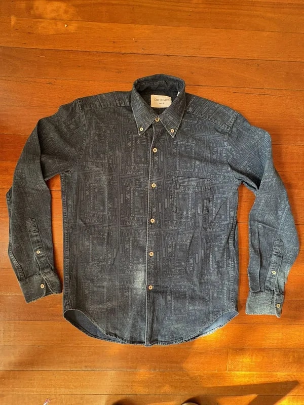 Our Legacy — Our Legacy Patterned Shirt S/ 46 — streetwear — resale