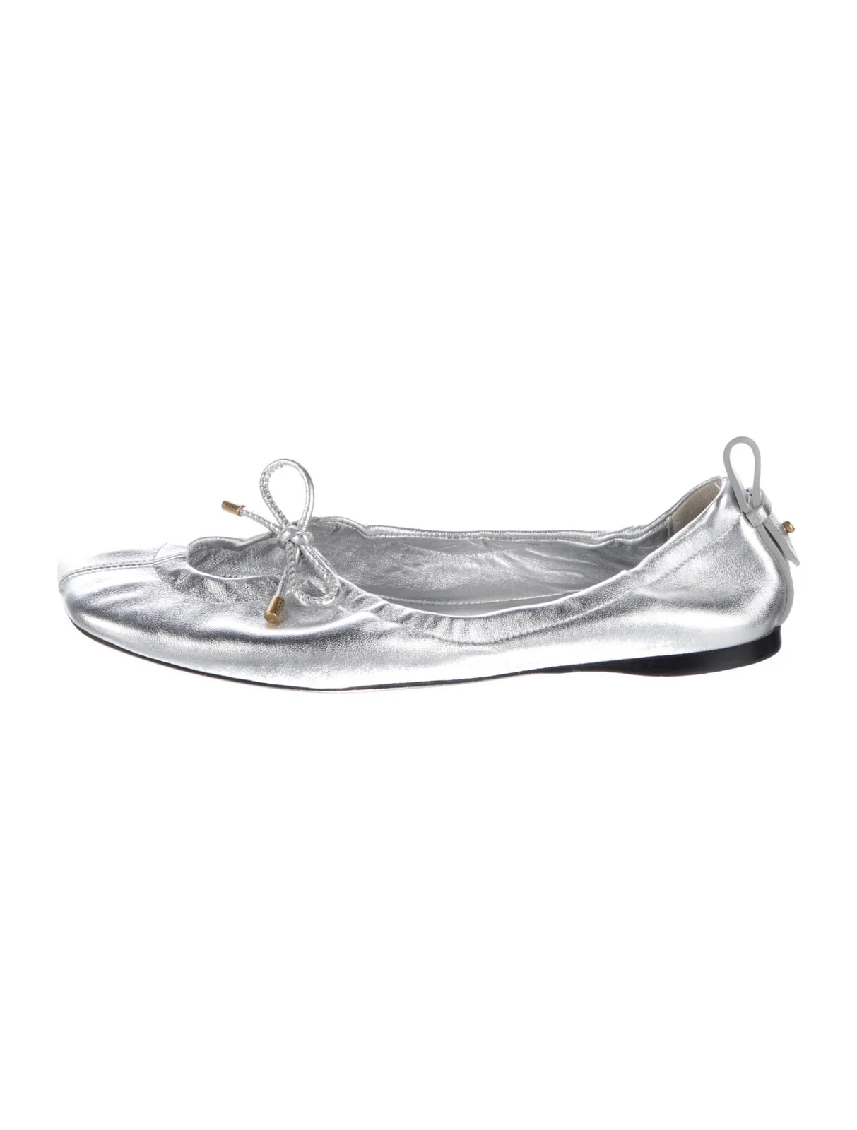 Frame — Bow Accents Ballet — Designer Shoe — resale