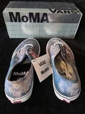 Vans X MoMA Authentics Claude Monet Water Lilies M6 W7.5 3