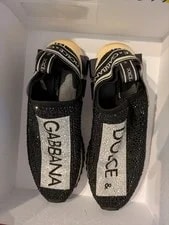 Dolce & Gabbana — Dolce & Gabbana Rhinestone 10.0 US — Sneaker — resale