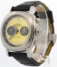 Panerai Ferrari Chronograph Granturismo Yellow Stainless Leather 45mm FER00011 3