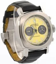 Panerai Ferrari Chronograph Granturismo Yellow Stainless Leather 45mm FER00011 4