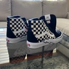 Vans Sk8-Hi Reissue Lightning Bolt 9.5 New Shoes 3