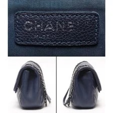 Chanel Chain Single Flap Double Chevron V-stitch 0 4