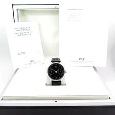 IWC IW5001 Portugieser 7 Days With Black Dial 2