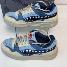 Puma X Jurassic World Rebound Retro Seafoam- -Creamy 4