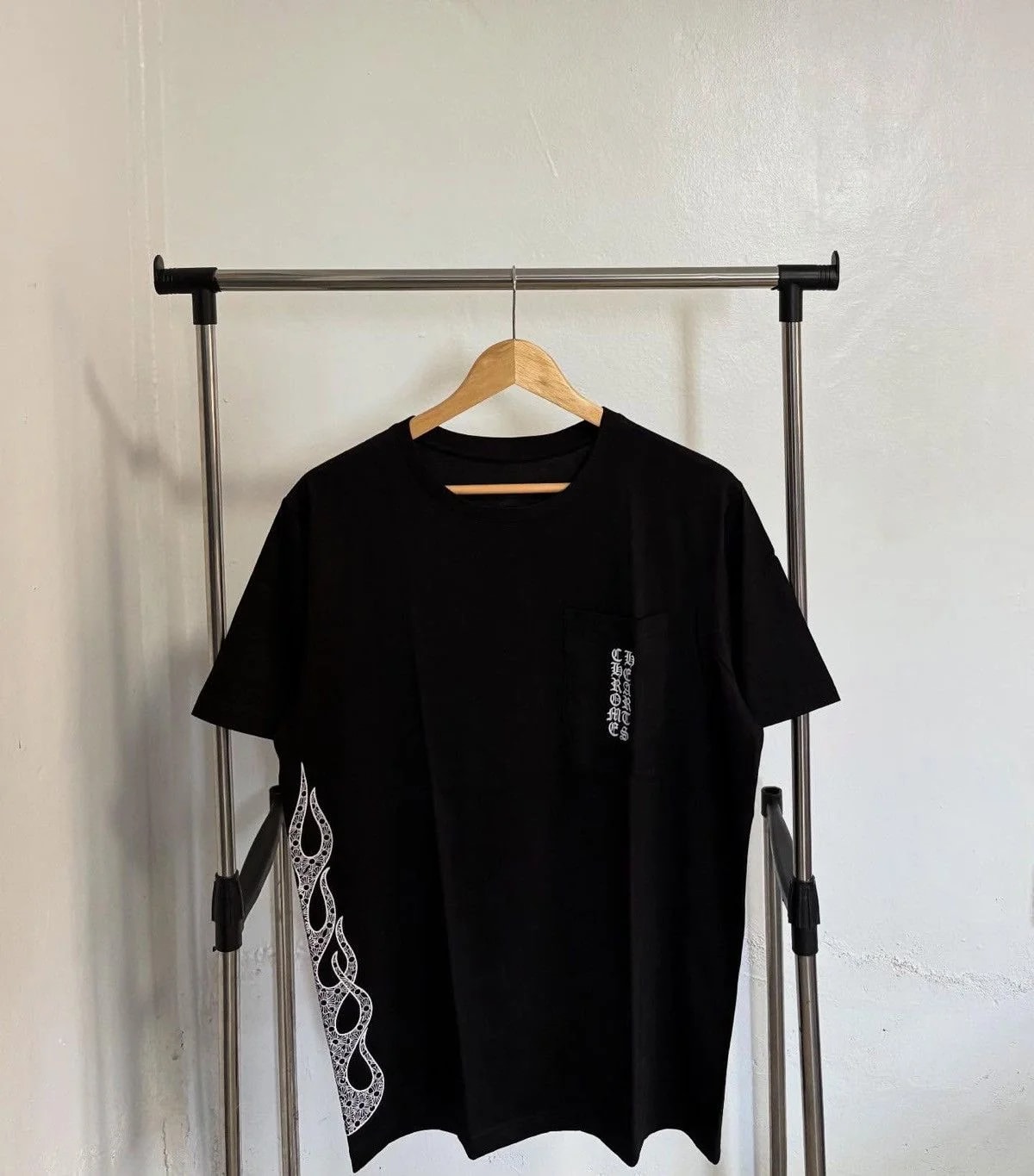 Chrome Hearts — Hearts Flames Tee — streetwear — resale