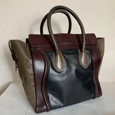 Celine Luggage With Zipper Pocket Classic 3