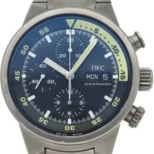 IWC — IWC Aquatimer Automatic IW371903 Titanium 41mm Black Dial Box and Papers #LPW680 — Watch — resale