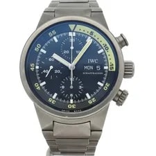 IWC Aquatimer Automatic IW371903 Titanium 41mm Black Dial Box and Papers #LPW680 2