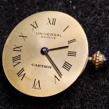 Cartier Universal Geneve ~ ~ 18K & Band 14K Gold ~ Runs 2