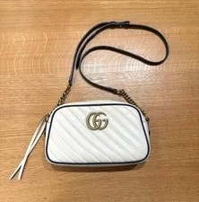 Gucci — Gucci GG Marmont Small Camera Matelasse 447632 — Handbag — resale