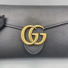 Auth Gucci Marmont WOC Wallet on Chain Crossbody HW. 2
