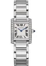 Cartier Tank Francaise 25x20mm W4TA0008 Stainless Steel 2