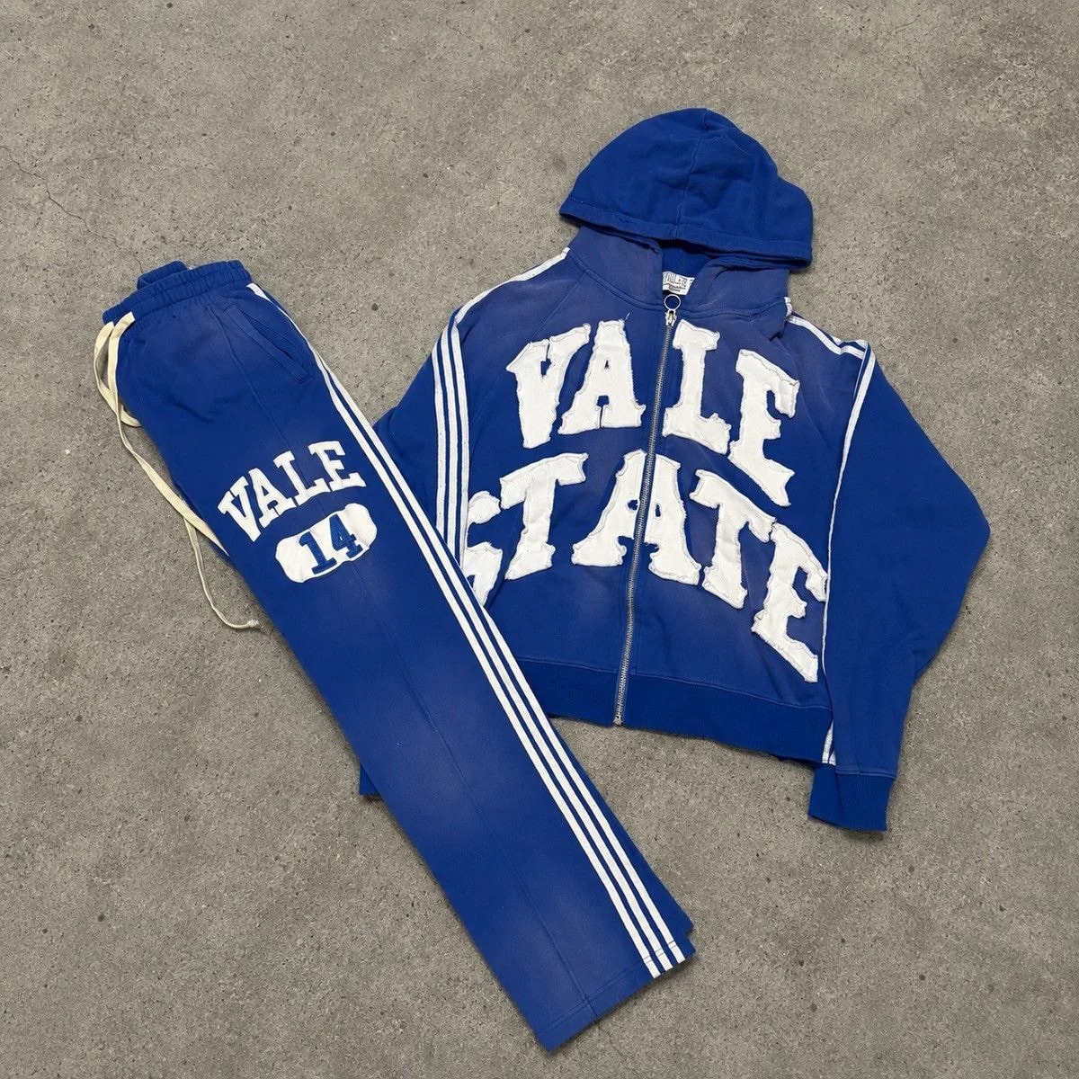 Vale State Hoodie and Sweats Set — streetwear — resale