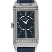Jaeger-LeCoultre — Jaeger-LeCoultre Reverso One Duetto Q3348420 Silver/Midnight Blue #W1015 — Watch — resale