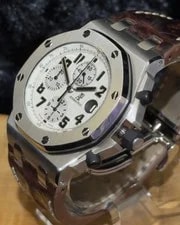 Audemars Piguet — Audemars Piguet Royal Oak Offshore Chrono White Safari 26170ST.OO.D091CR.01 — Watch — resale