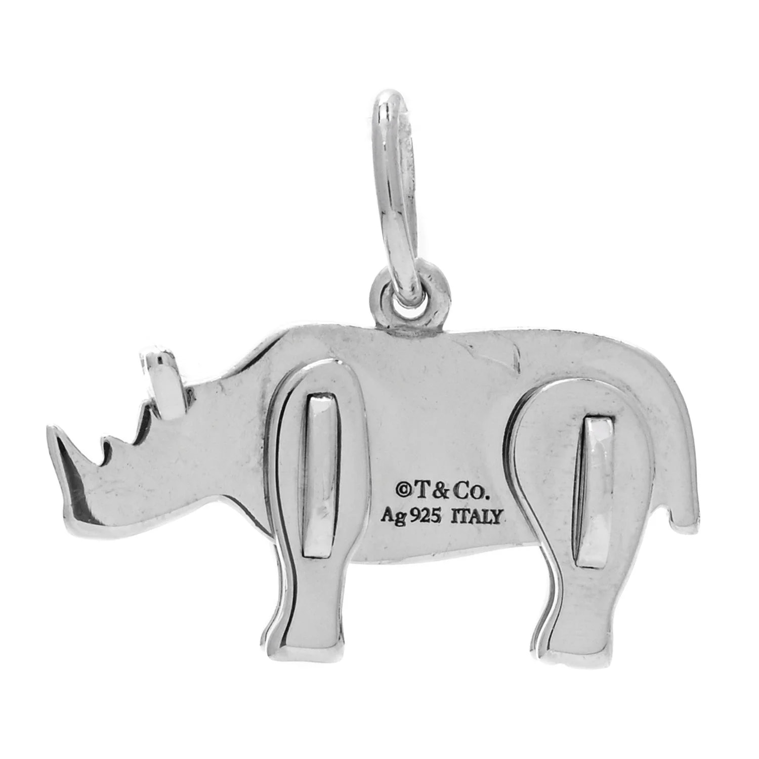Save the Wild Rhino Charm 3