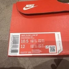 Size 10.5 - Nike Dunk Retro Low St. John's 2
