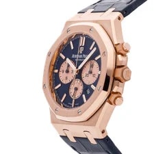 Audemars Piguet Royal Oak Chronograph Rose Gold Blue Dial 26331OR.OO.D315CR.01 2