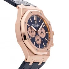 Audemars Piguet Royal Oak Chronograph Rose Gold Blue Dial 26331OR.OO.D315CR.01 3