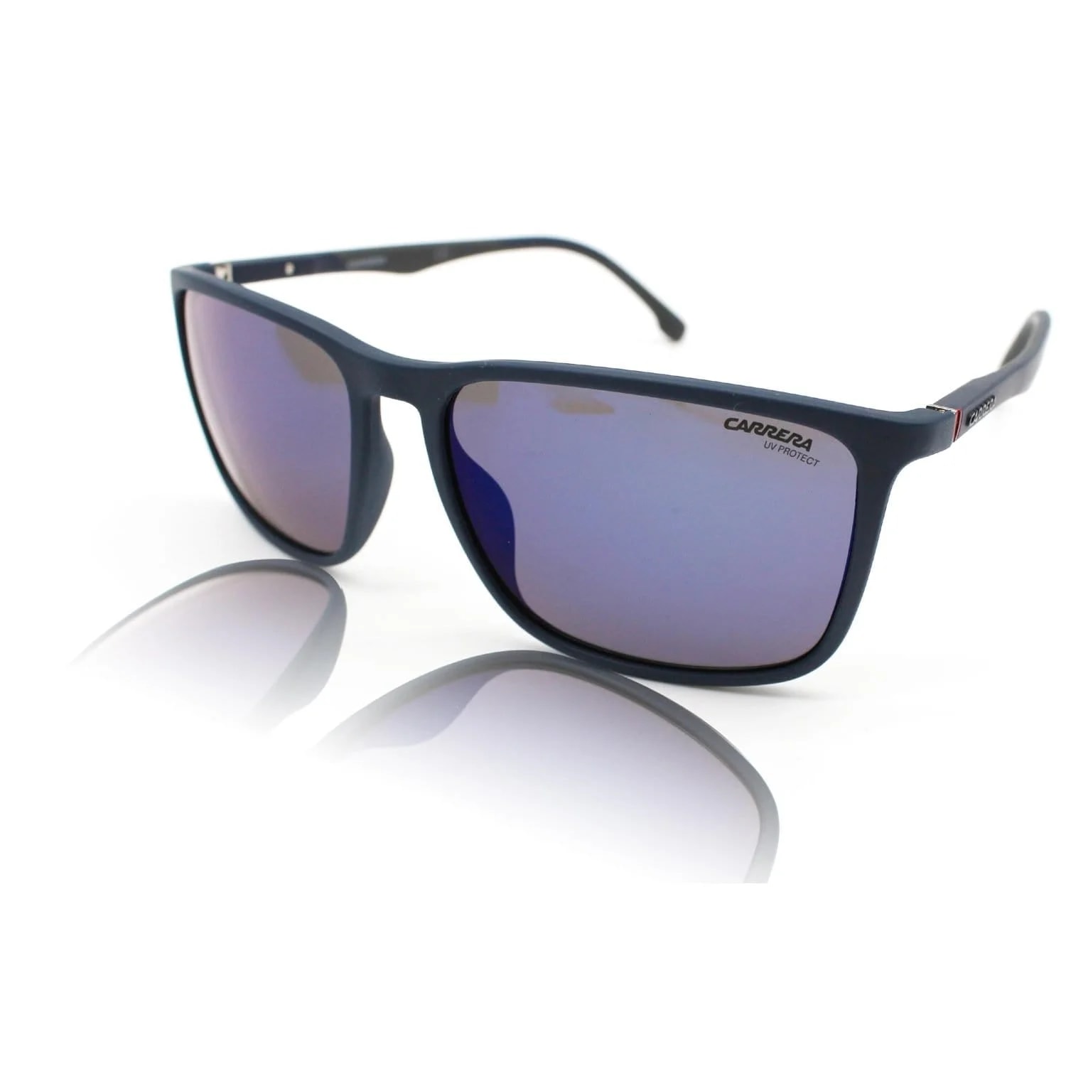 Carrera — Carrera CA8031S/0FLL/XT Matte Blue Sunglasses Blue Mirrored Lens — Watch — resale