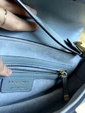 Genuine Christian Dior Bag Medium With Strap - Grained 4