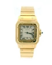 Cartier — Cartier Santos Galbee W20009C5 18K Yellow Gold — Watch — resale