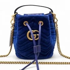 Gucci Chevron GG Marmont Bucket (ws071826a0r) 2